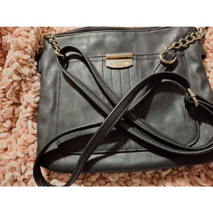 Rosetti Black Shoulder 5 Pocket Handbag